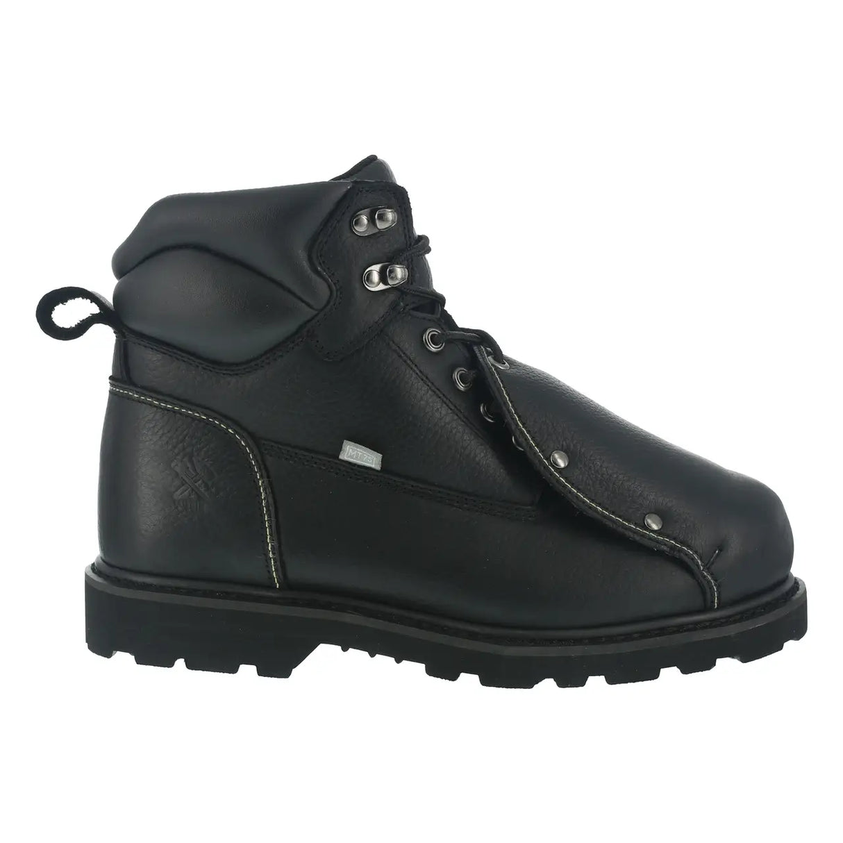 Groundbreaker Steel-Toe Ext Metguard 6 Inch Work Boot Black