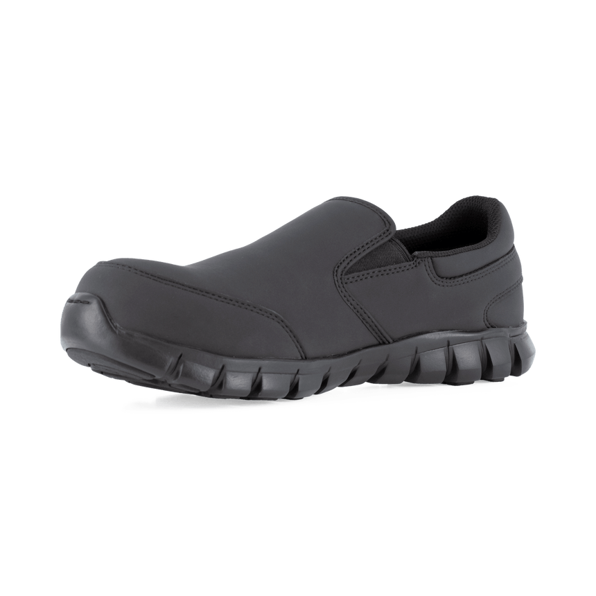 Sublite Cushion Composite-Toe Work Shoe Black