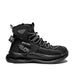 Zhengu Steel Toe Athletic Mid Safety Boots Black 8819