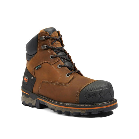 Timberland Pro-6 In Boondock Waterproof Brown-Steel Toes-2