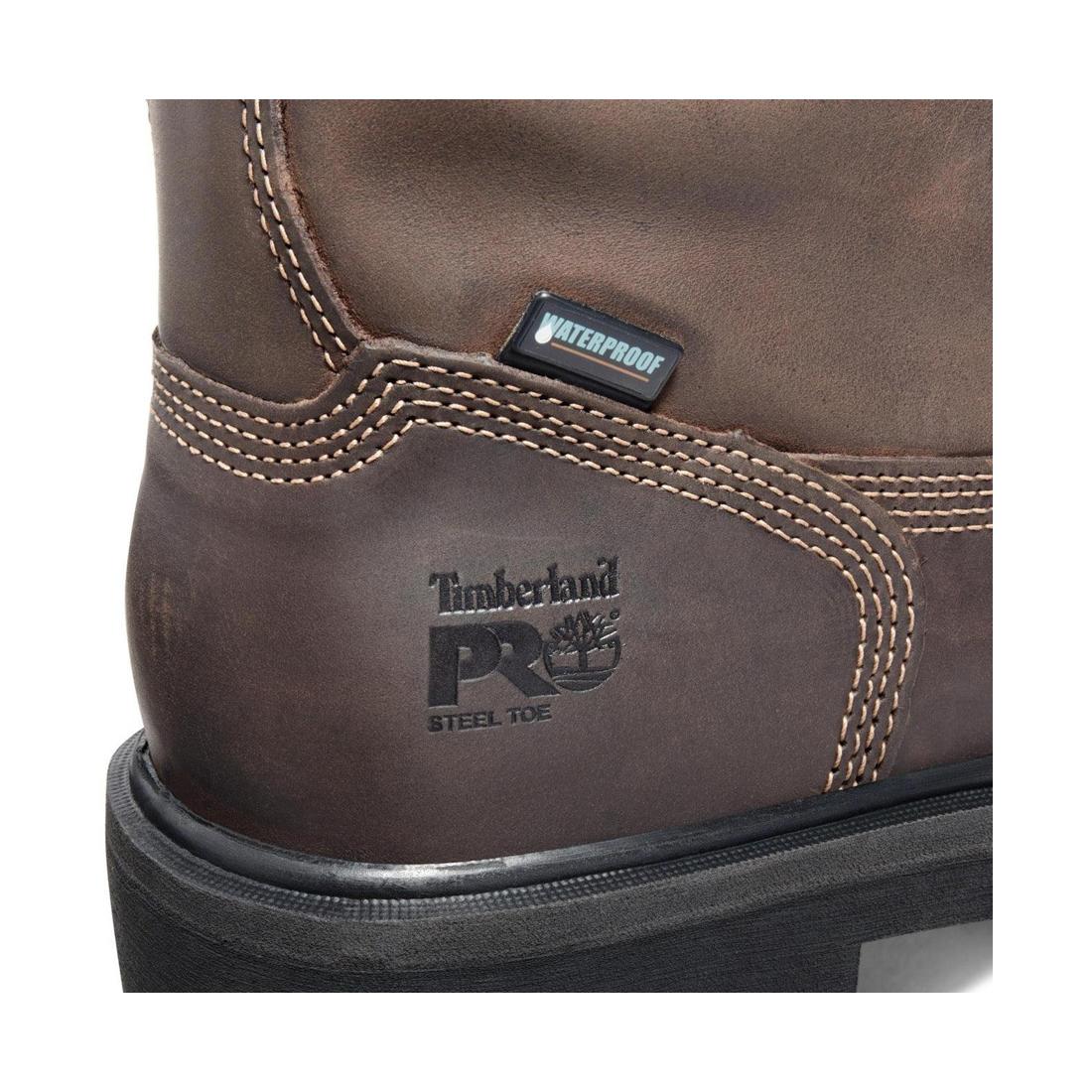 Timberland Pro-6 In Direct Attach Steel-Toe Waterproof Ins 200G Dark Brown-Steel Toes-6