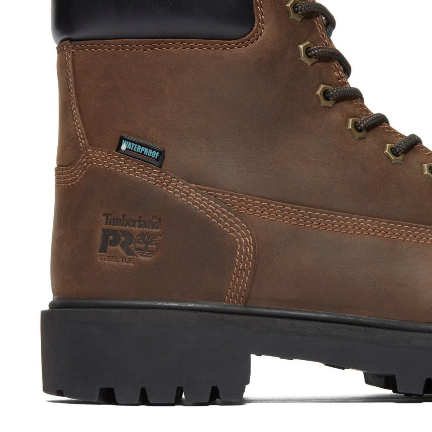 Timberland Pro-6 In Direct Attach Waterproof Ins 200G Dark Brown-Steel Toes-4