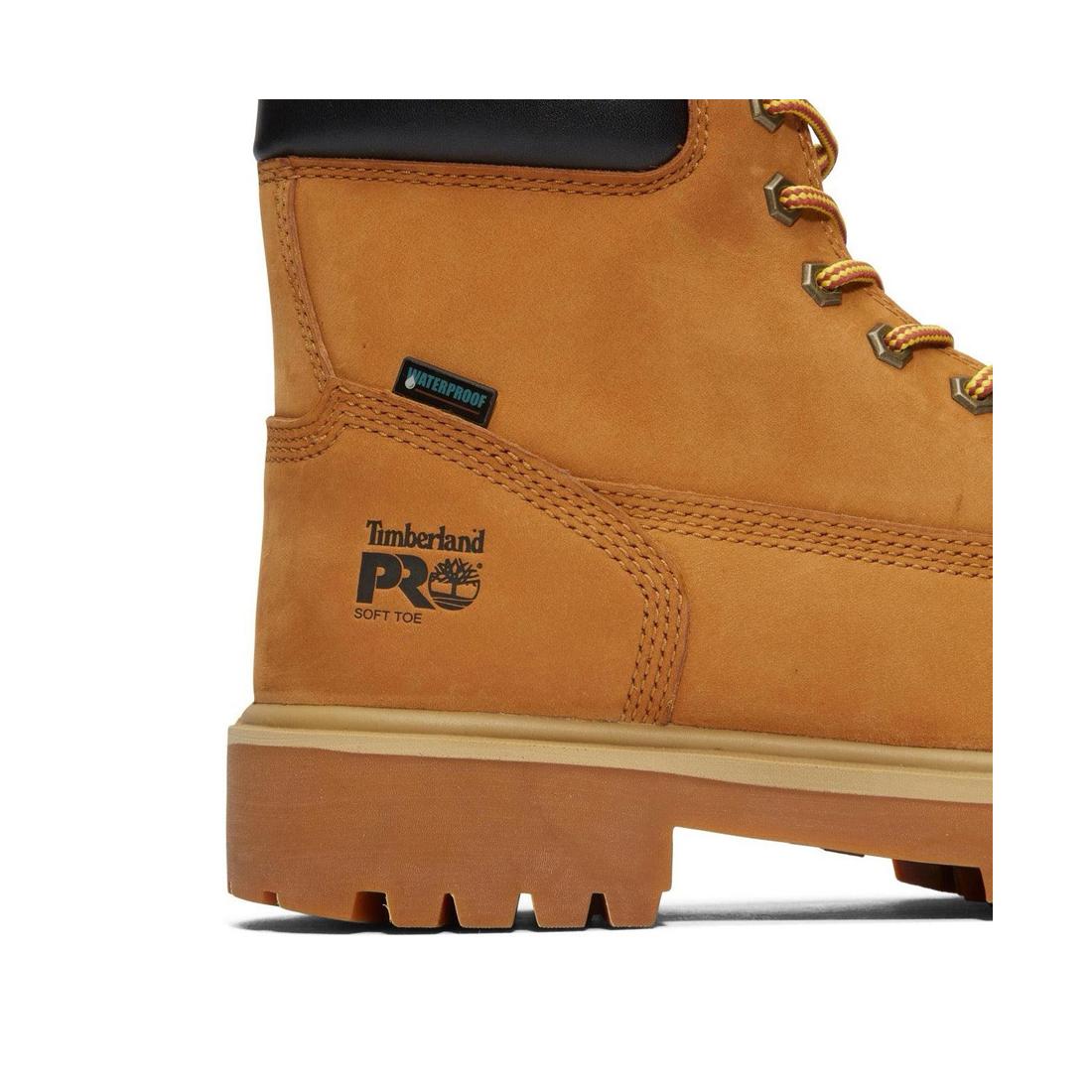 Timberland Pro-6 In Direct Attach Waterproof Ins 200G Wheat-Steel Toes-4