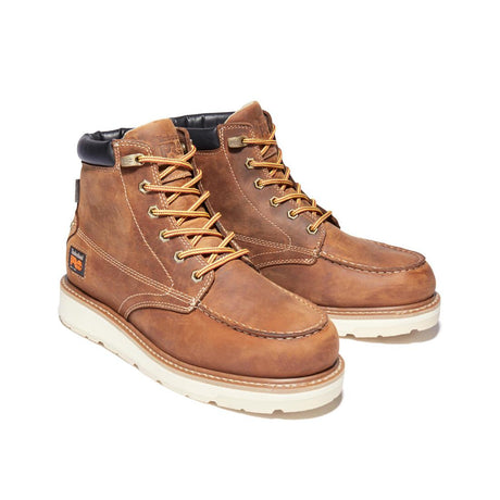 Timberland Pro-6 In Gridworks Al Waterproof Brown-Steel Toes-6