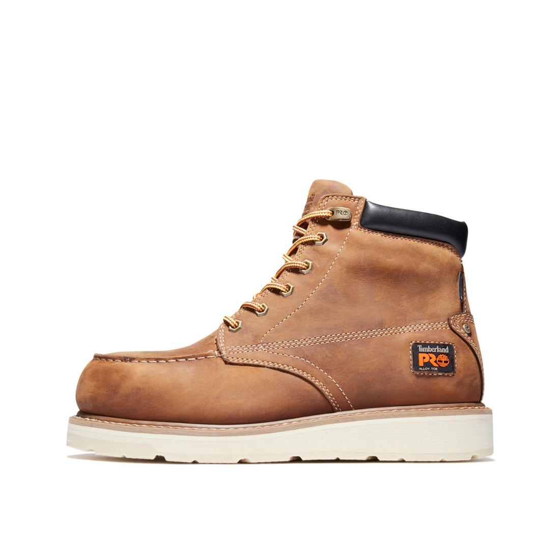 Timberland Pro-6 In Gridworks Al Waterproof Brown-Steel Toes-8