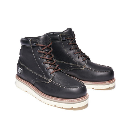 Timberland Pro-6 In Gridworks Waterproof Black-Steel Toes-6