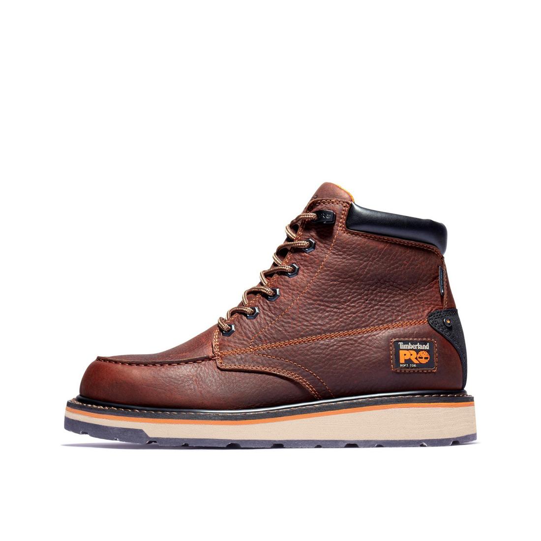 Timberland Pro-6 In Gridworks Waterproof Brown-Steel Toes-10