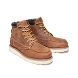 Timberland Pro-6 In Gridworks Waterproof Brown-Steel Toes-6