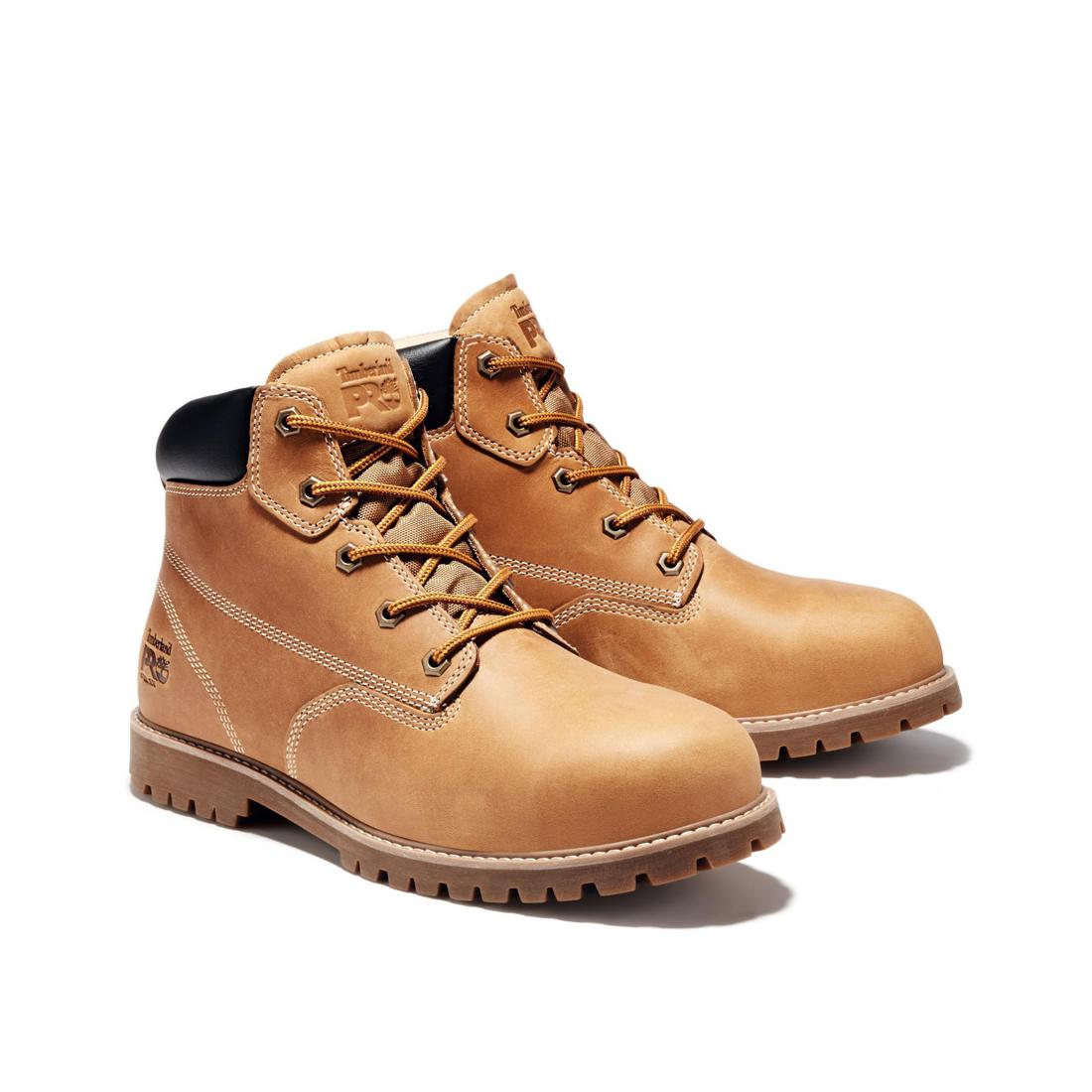 Timberland Pro-6 In Gritstone Steel-Toe Wheat-Steel Toes-6