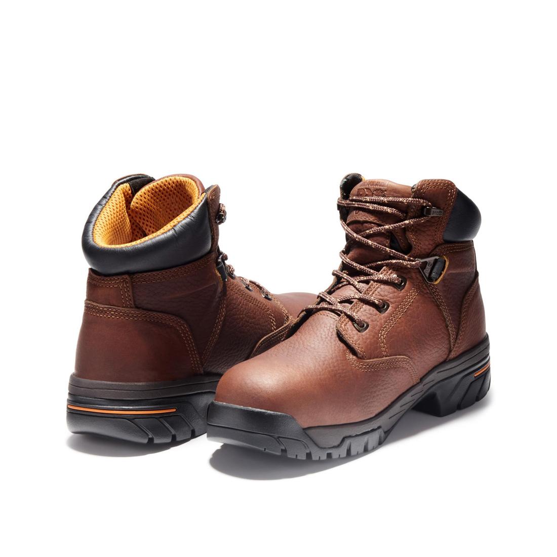 Timberland Pro-6 In Helix Brown-Steel Toes-7