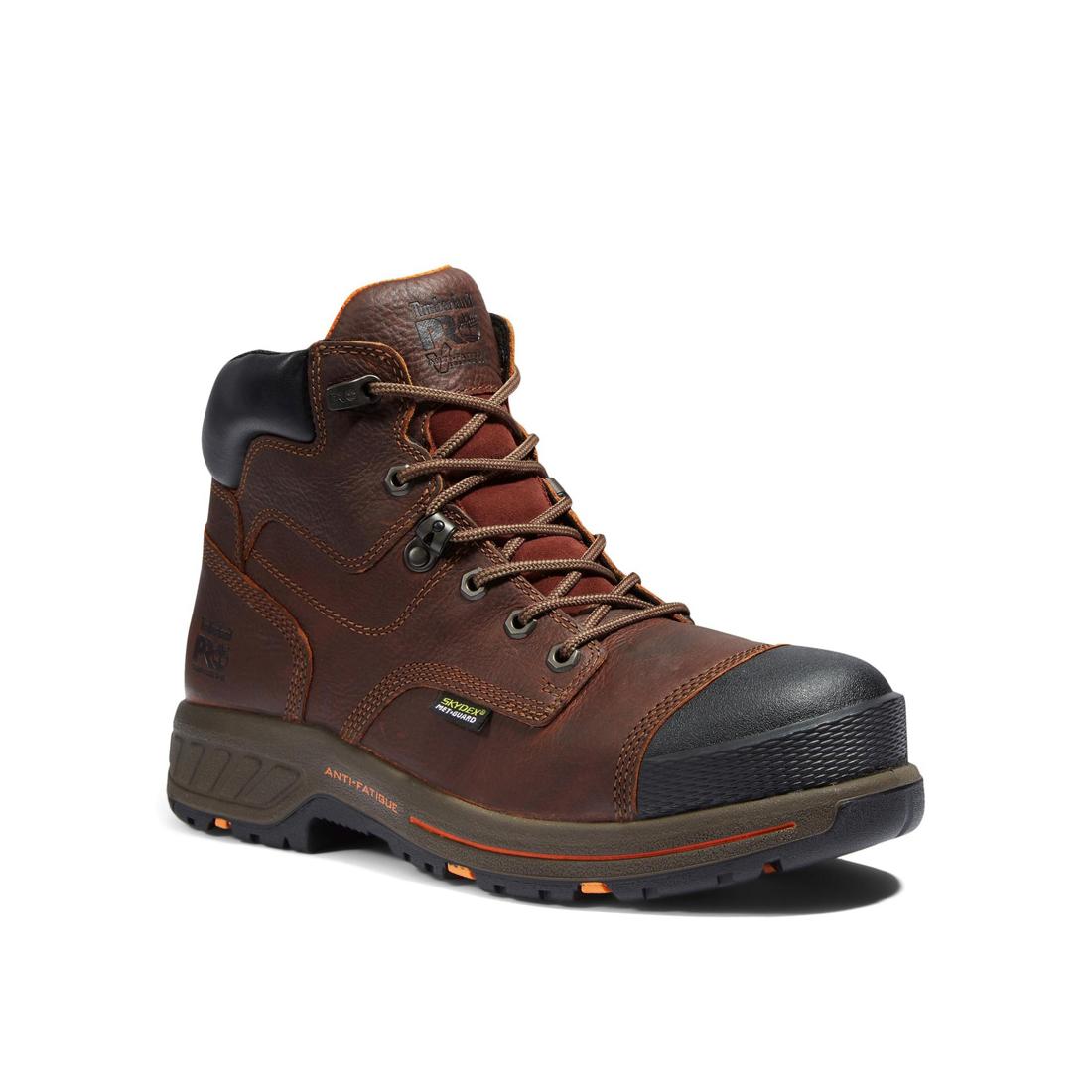 Timberland Pro-6 In Helix Hd Img Nt Brown-Steel Toes-2