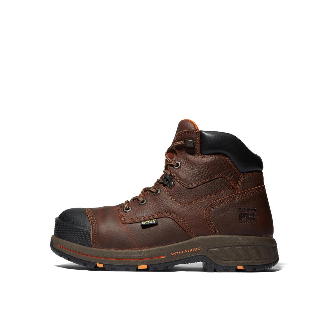 Timberland Pro-6 In Helix Hd Img Nt Brown-Steel Toes-9