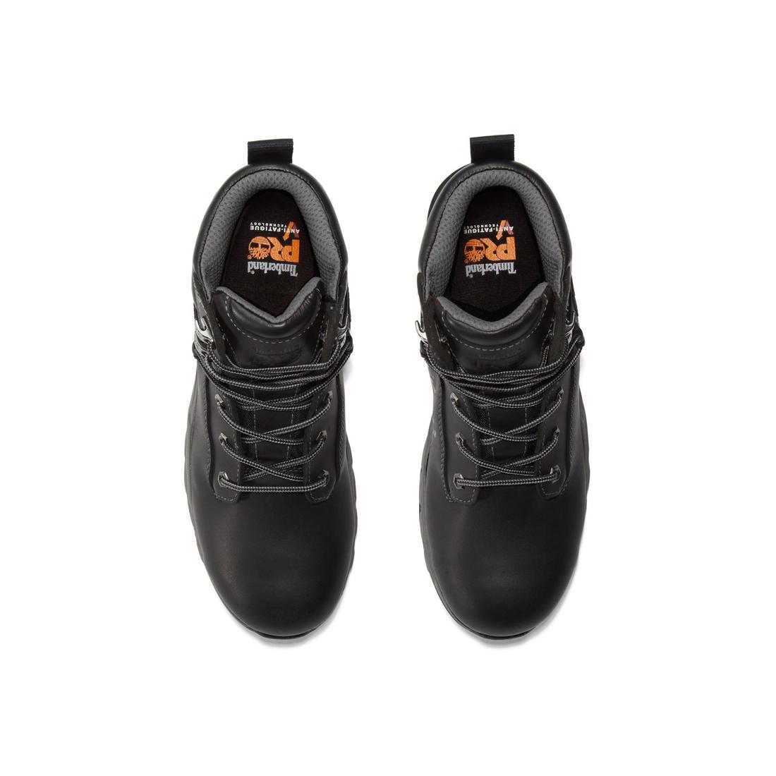 Timberland Pro-6 In Hypercharge Nt Waterproof Black-Steel Toes-5