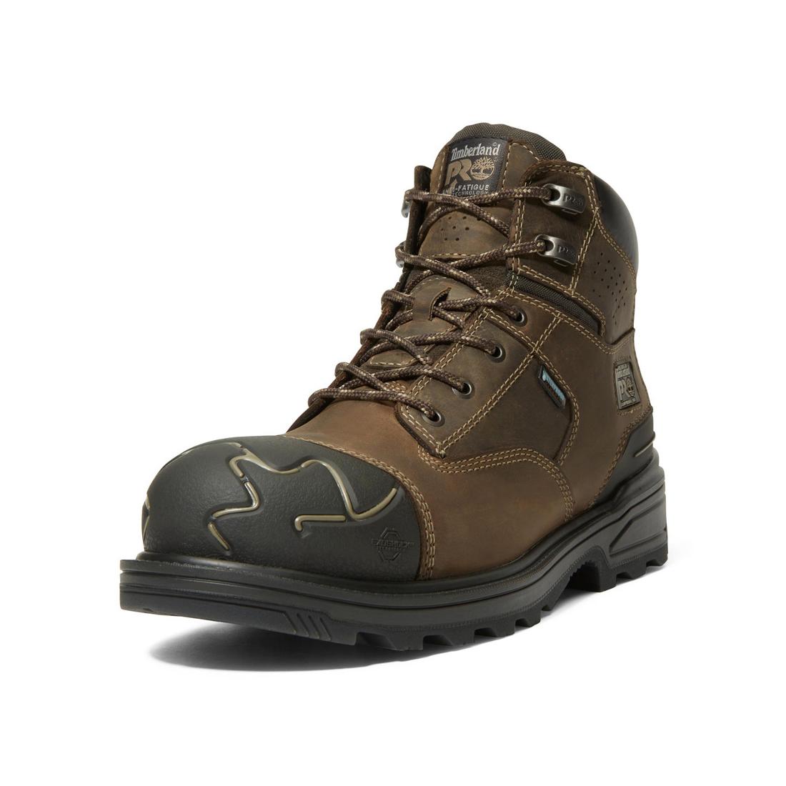 Timberland Pro-6 In Magnitude Composite-Toe Waterproof Brown-Steel Toes-10