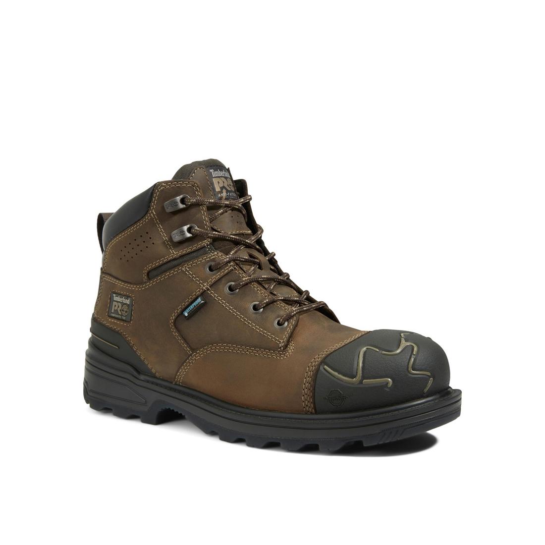 Timberland Pro-6 In Magnitude Composite-Toe Waterproof Brown-Steel Toes-2