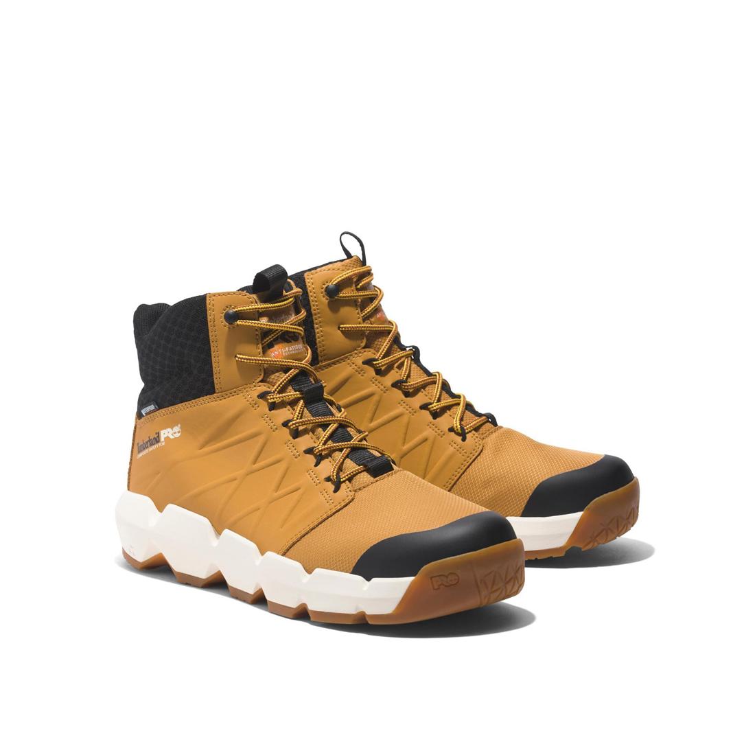 Timberland Pro-6 In Morphix Composite-Toe Waterproof Wheat-Steel Toes-7