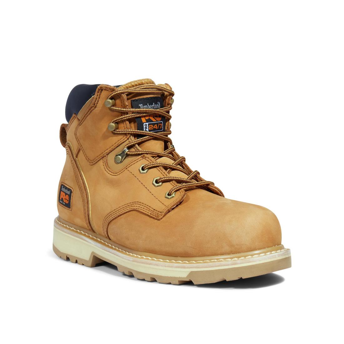 Timberland Pro-6 In Pit Boss Steel-Toe Wheat-Steel Toes-2