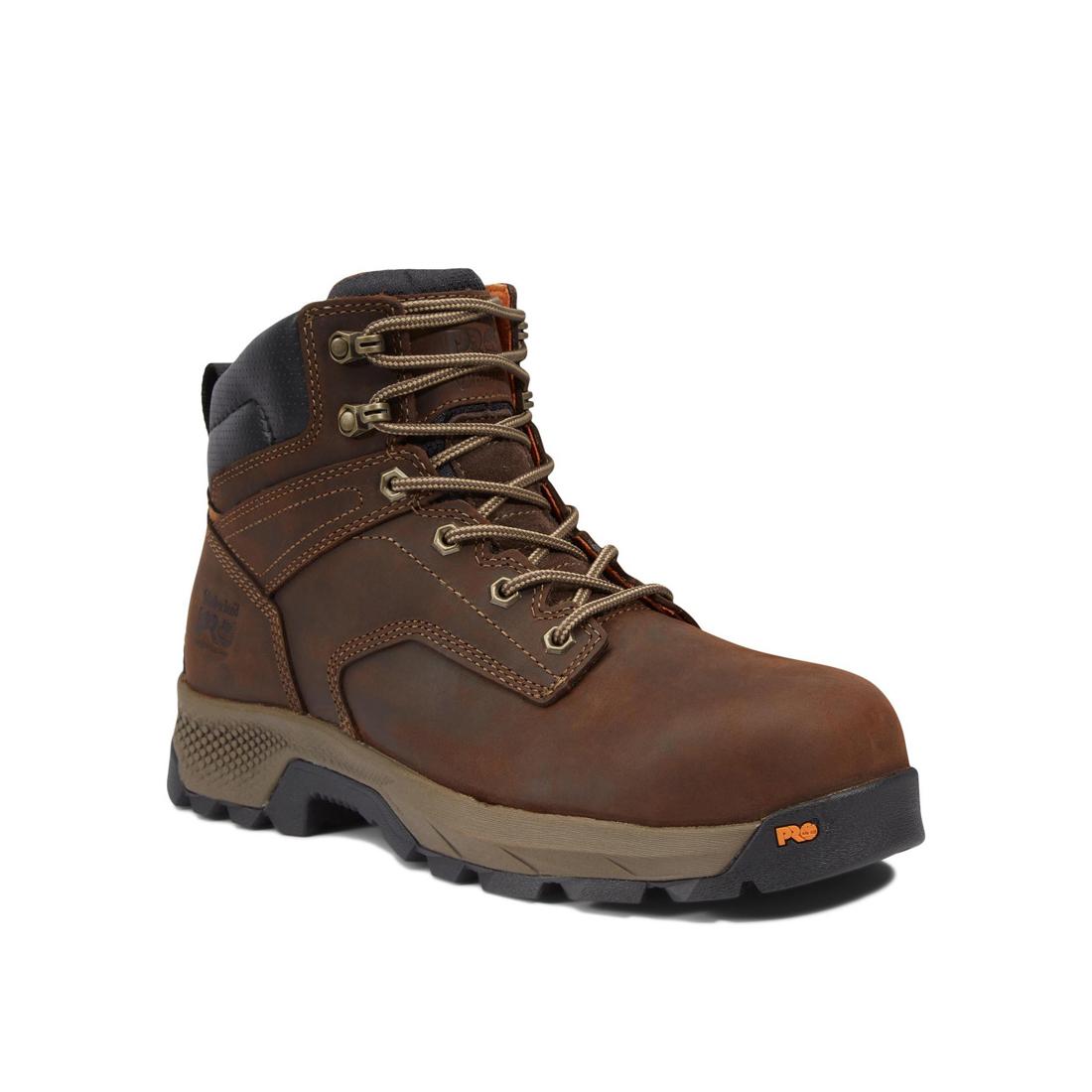 Timberland Pro-6 In Titan Ev Composite-Toe Brown: Potting Soil Saddleback-Steel Toes-2