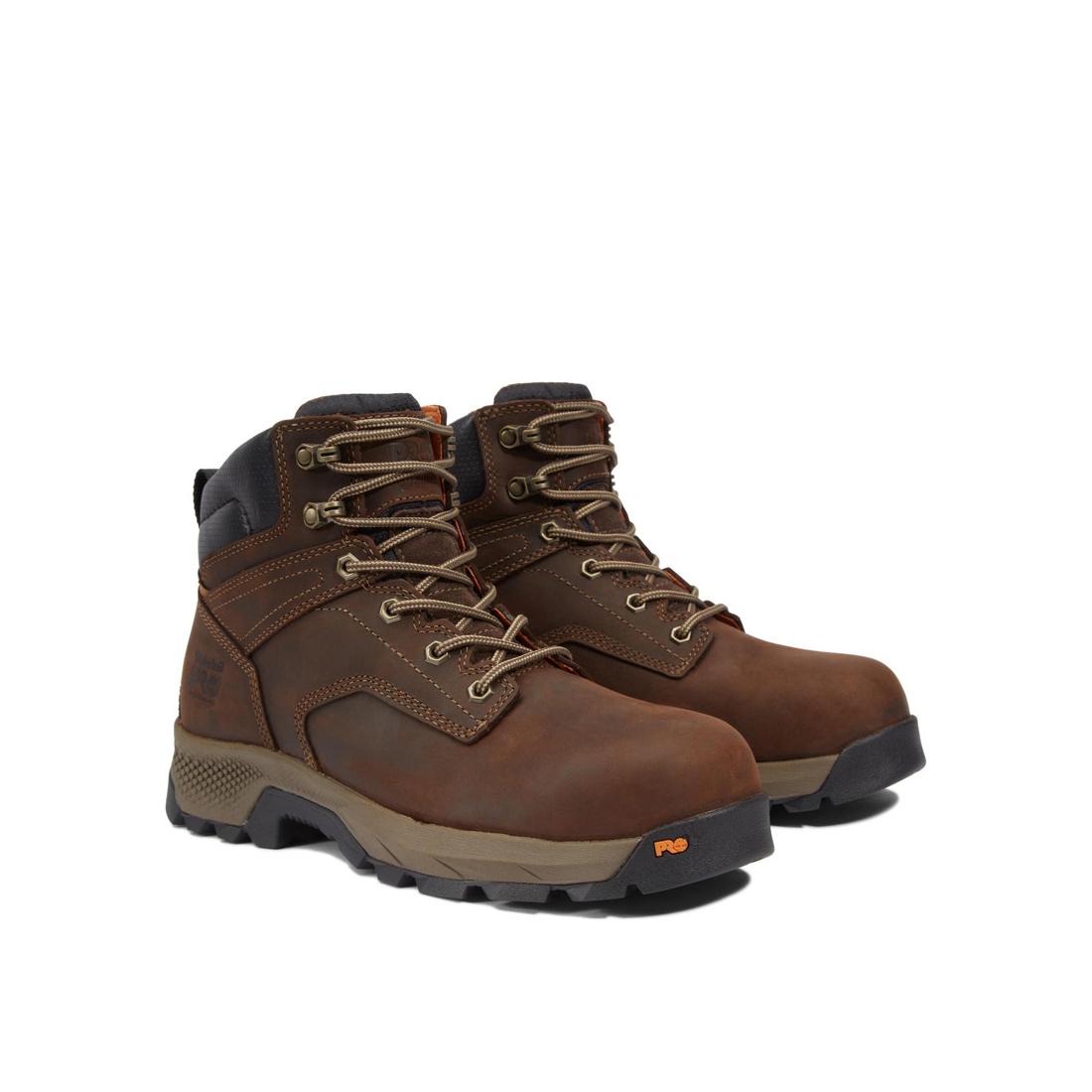 Timberland Pro-6 In Titan Ev Composite-Toe Brown: Potting Soil Saddleback-Steel Toes-5