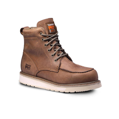 Timberland Pro-6 In Wedge Brown-Steel Toes-2