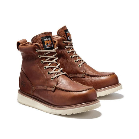 Timberland Pro-6 In Wedge Brown-Steel Toes-4