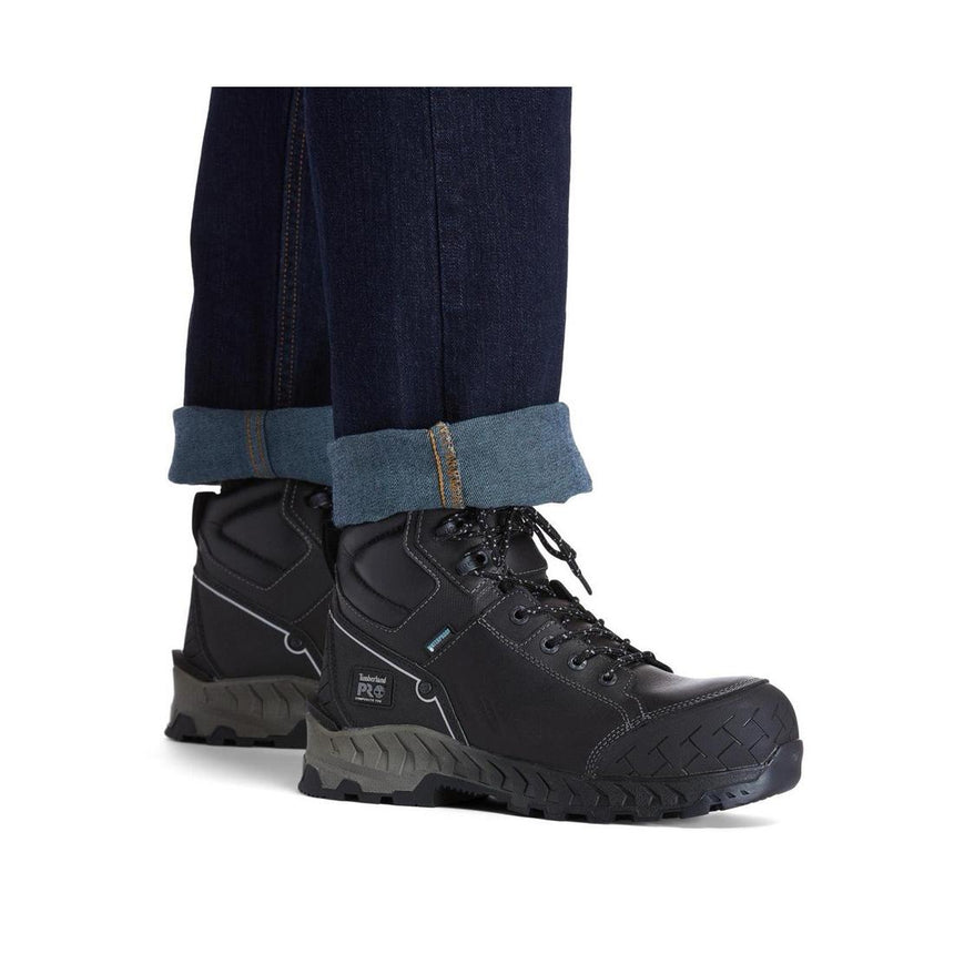 Timberland Pro-6 In Work Summit Nt Waterproof Black-Steel Toes-2