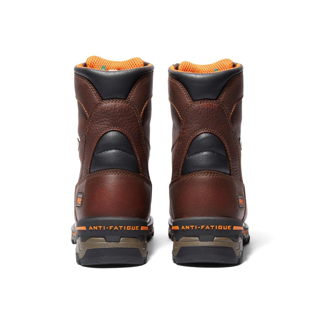 Timberland Pro-8 In Boondock Composite-Toe Waterproof Ins 600G Brown-Steel Toes-8