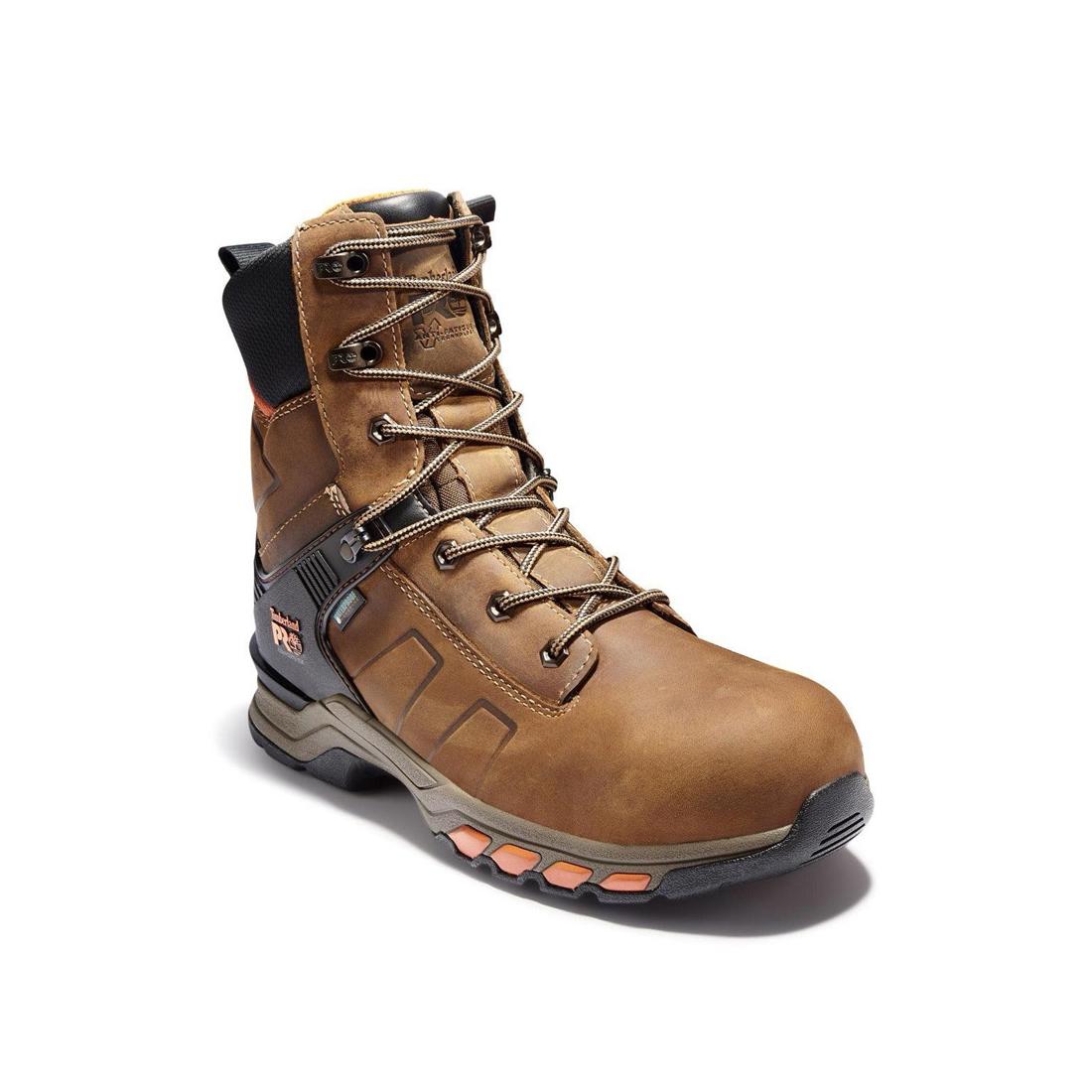 Timberland Pro-8 In Hypercharge Nt Waterproof Brown-Steel Toes-2