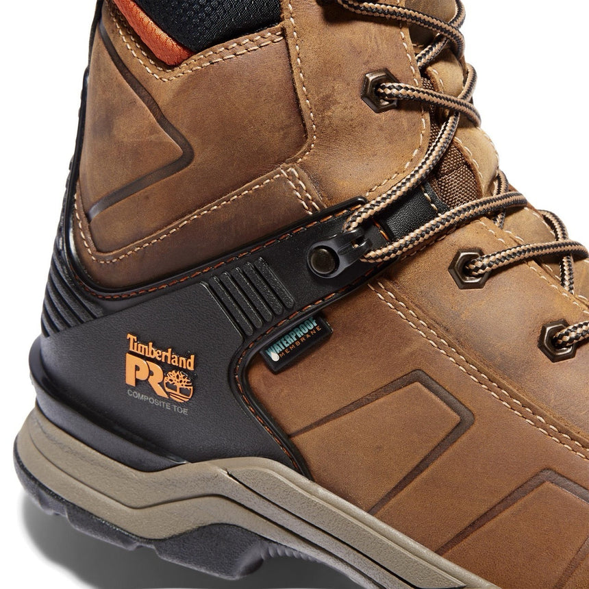 Timberland Pro-8 In Hypercharge Nt Waterproof Brown-Steel Toes-4