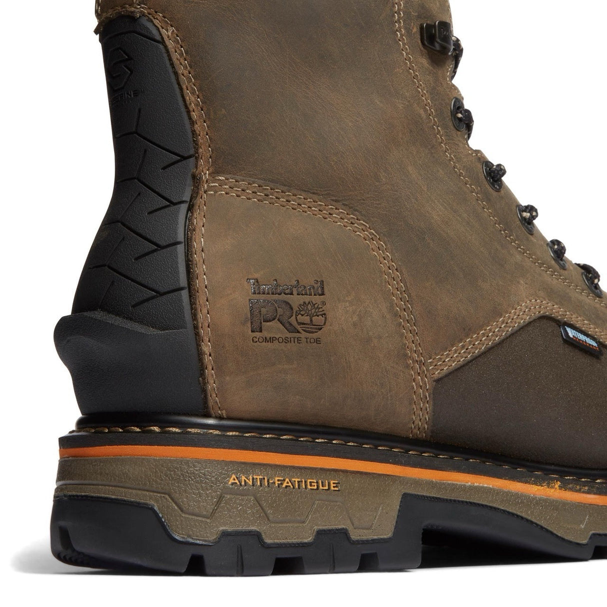 Timberland Pro-8 In True Grit Sz Nt Waterproof Brown-Steel Toes-4