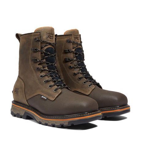 Timberland Pro-8 In True Grit Sz Nt Waterproof Brown-Steel Toes-6