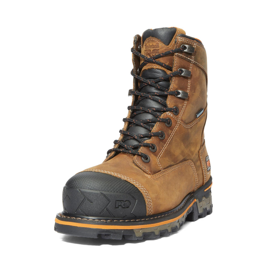 Timberland Pro-Boondock 8 Inch Men's Composite-Toe Work Boots-Steel Toes-10
