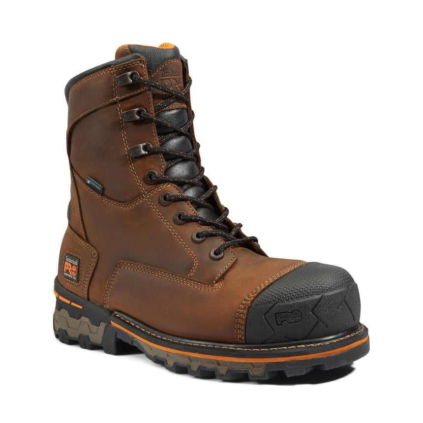 Timberland Pro-Boondock 8 Inch Men's Composite-Toe Work Boots-Steel Toes-2