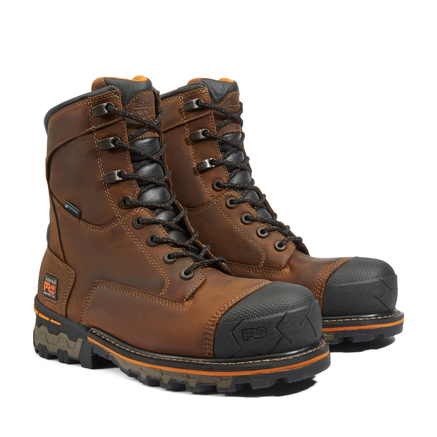 Timberland Pro-Boondock 8 Inch Men's Composite-Toe Work Boots-Steel Toes-7
