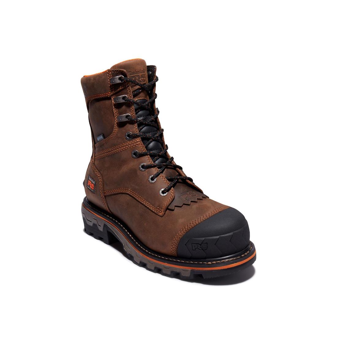 Timberland Pro-Boondock Hd Nt Waterproof Ins 400G Brown-Steel Toes-2