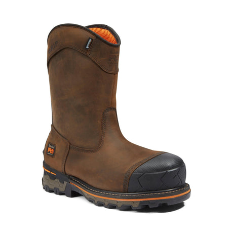 Timberland Pro-Boondock Pullon Composite-Toe Waterproof Fp Ins Csa 200G Brown-Steel Toes-2