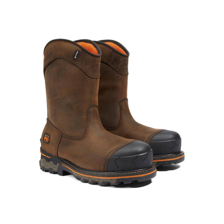 Timberland Pro-Boondock Pullon Composite-Toe Waterproof Fp Ins Csa 200G Brown-Steel Toes-5