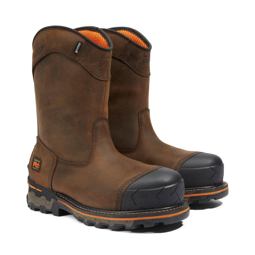 Timberland Pro-Boondock Pullon Composite-Toe Waterproof Fp Ins Csa 200G Brown-Steel Toes-5