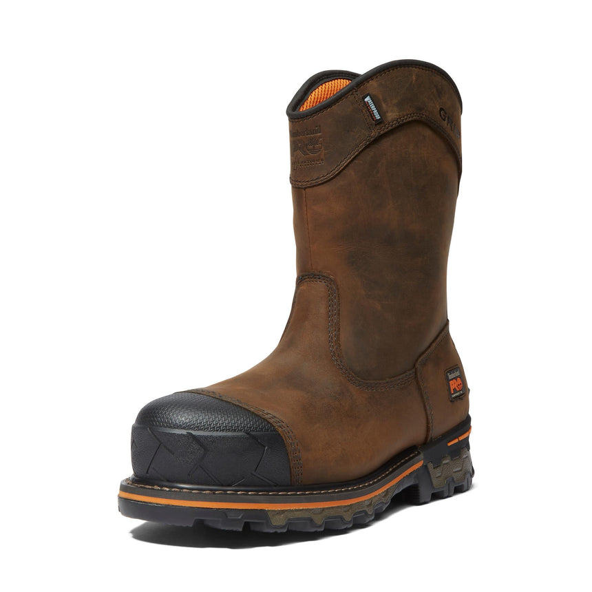 Timberland Pro-Boondock Pullon Composite-Toe Waterproof Fp Ins Csa 200G Brown-Steel Toes-9