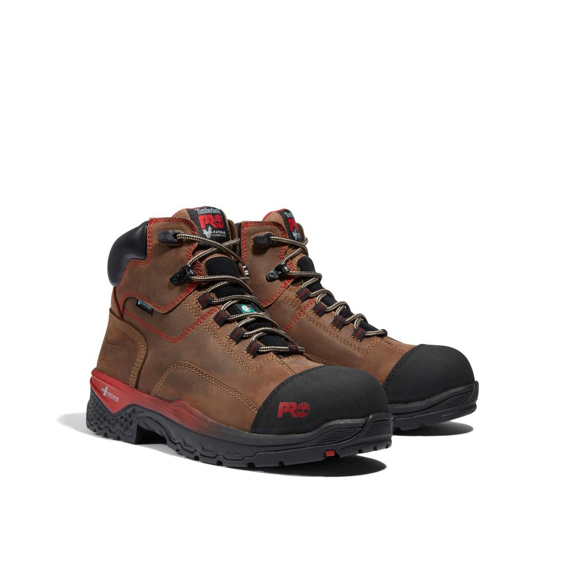 Timberland Pro-Booshog Men's Composite-Toe Boots PR Waterproof-Steel Toes-7