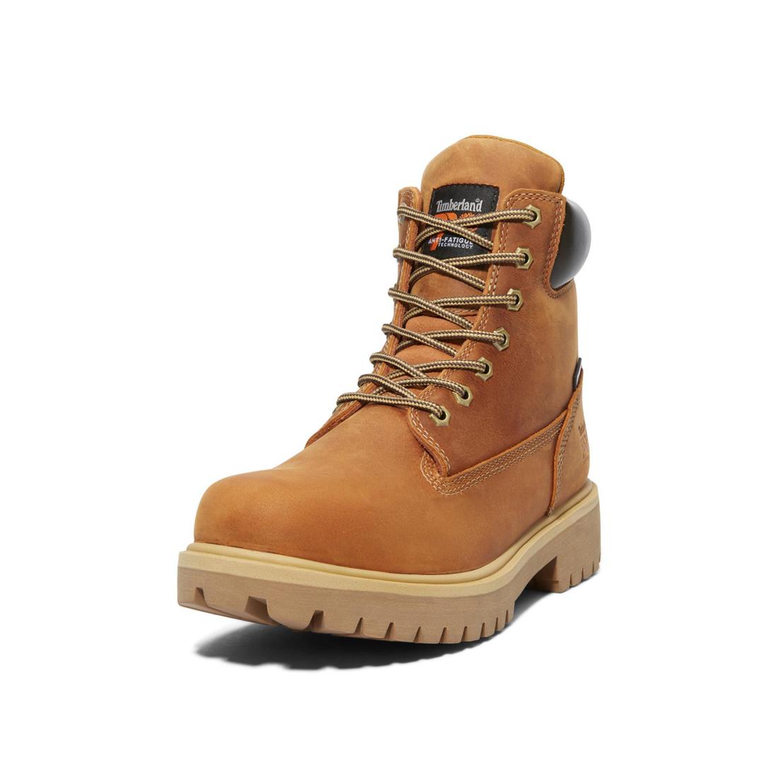 Timberland Pro-Direct Attach 6" Men's Soft-Toe Boot Waterproof-Steel Toes-9