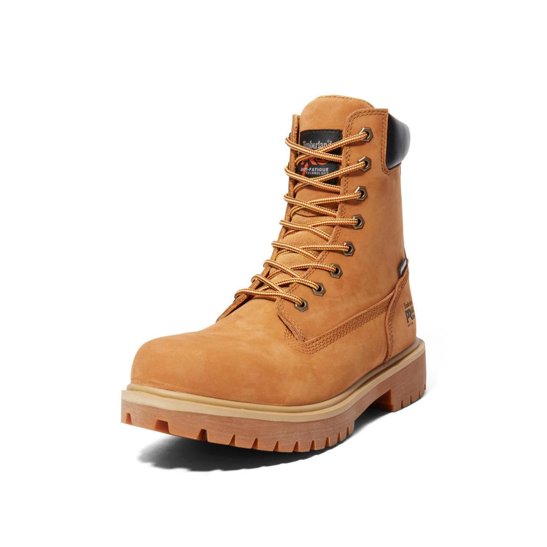 Timberland Pro 8 Direct Attach Waterproof Boots Men s Wheat