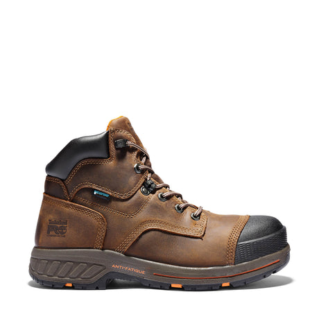 Timberland Pro-Helix HD Men's 6" Composite-Toe Boot Waterproof Brown-Steel Toes-1