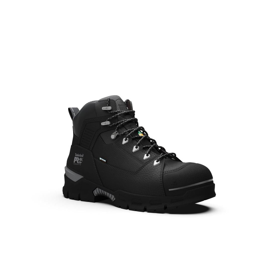 Timberland Pro-Men's 6 In Endurance Ev Composite-Toe Waterproof Csa Black-Steel Toes-2