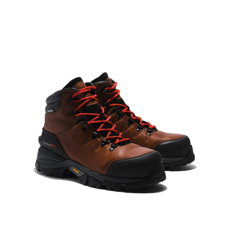 Timberland Pro-Men's 6 In Heritage Hyperion Composite-Toe Waterproof Brown-Steel Toes-5