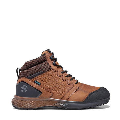 Timberland Pro-Reaxion Men's Soft-Toe Boot Waterproof Brown-Steel Toes-1