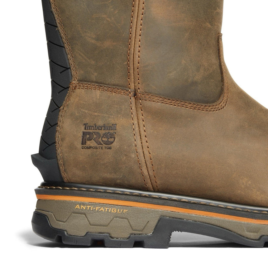 Timberland Pro-True Grit Pullon Nt Waterproof Brown-Steel Toes-4