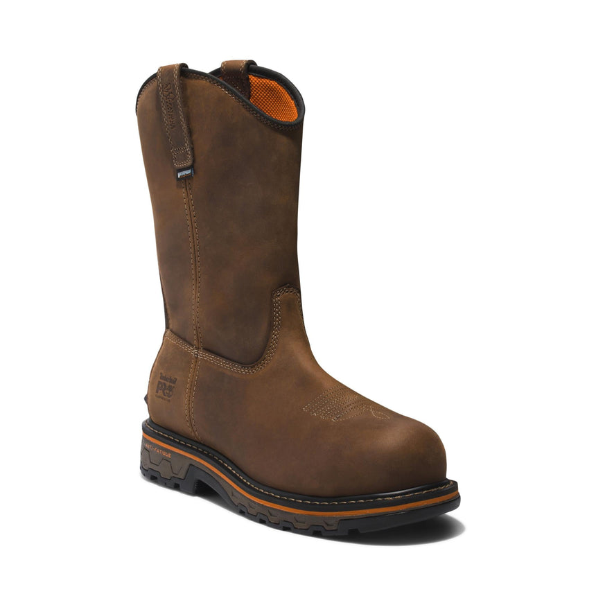 Timberland Pro-True Grit Pullon Nt Waterproof Brown: Brown Bandit-Steel Toes-2