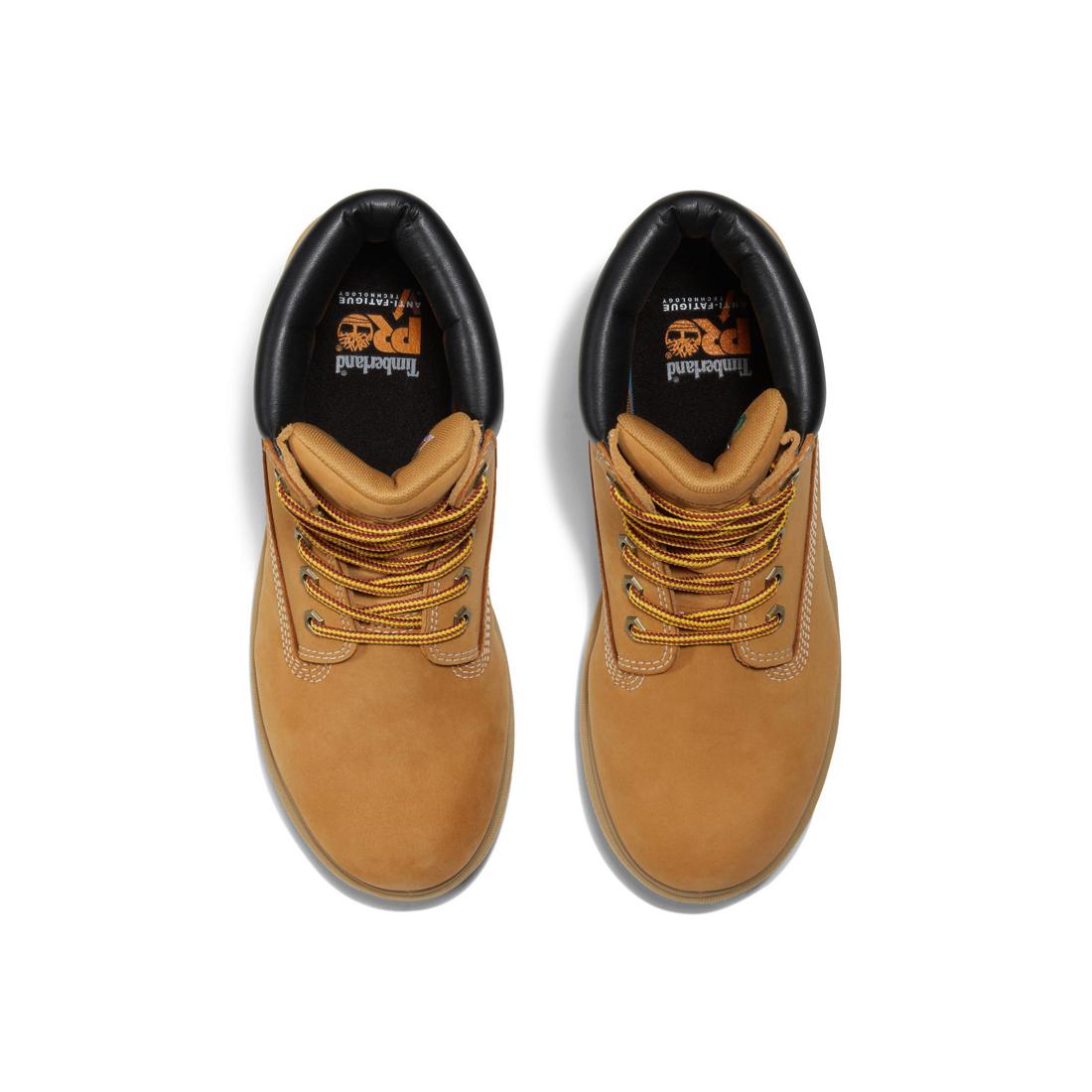 Timberland Pro-Women's 6 In Direct Attach Waterproof Ins 200G Wheat-Steel Toes-5