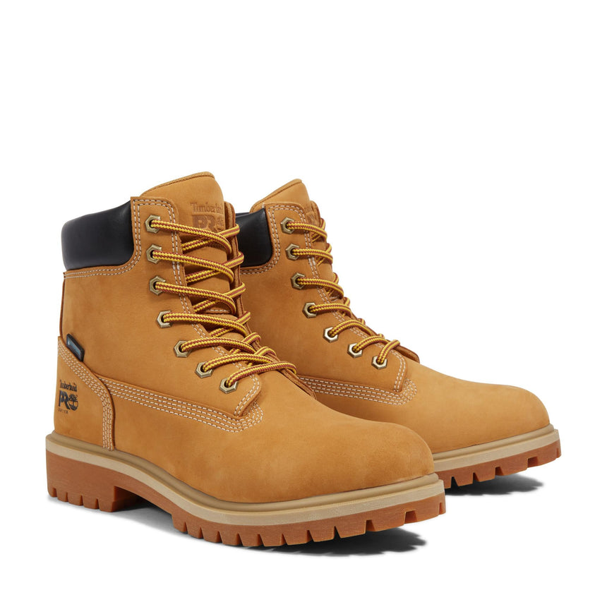 Timberland Pro-Women's 6 In Direct Attach Waterproof Ins 200G Wheat-Steel Toes-6